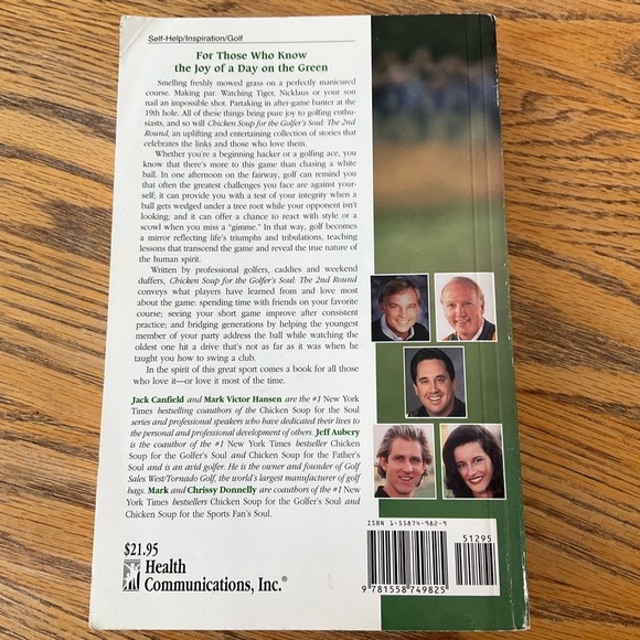 👀4/$25 Chicken Soup for the GOLFER’S Soul, The Second Round - Picture 2 of 8